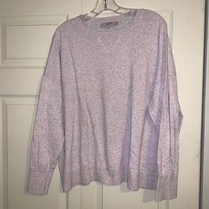LOFT confetti sweater